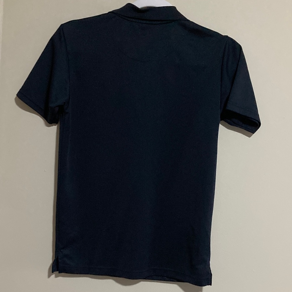 IZOD Men's Dark Blue Polo Shirt - Picture 5 of 5
